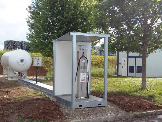 Station monobloc carburation GPL
